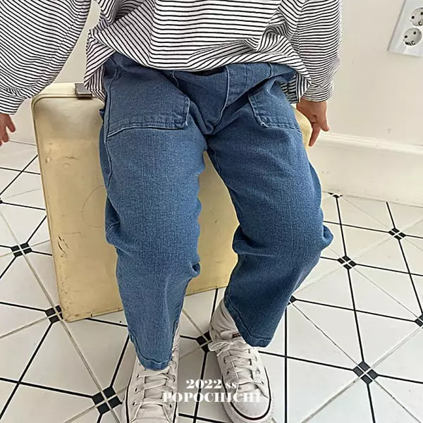 Popochichi - Korean Children Fashion - #prettylittlegirls - Momo Jeans - 3