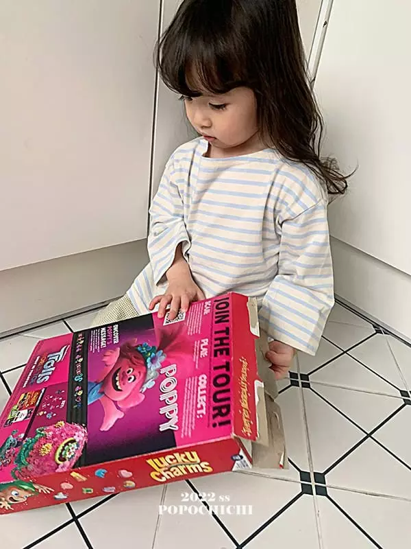 Popochichi - Korean Children Fashion - #prettylittlegirls - From Boat Neck Tee - 7