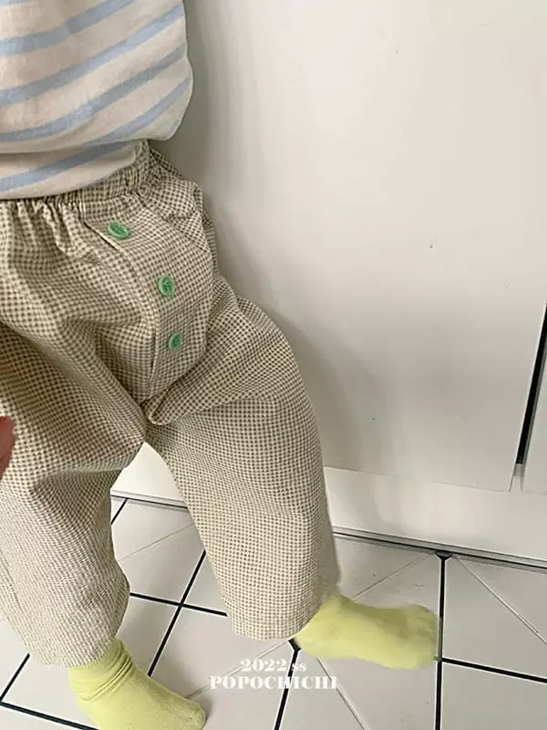 Popochichi - Korean Children Fashion - #stylishchildhood - Corn Salad Pants - 3