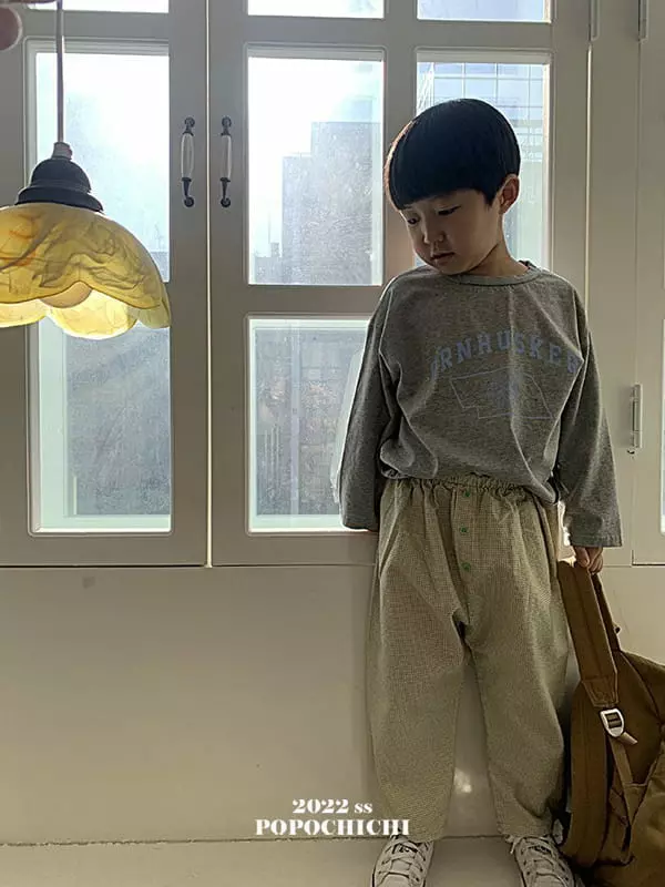 Popochichi - Korean Children Fashion - #todddlerfashion - Single Painting Tee - 6
