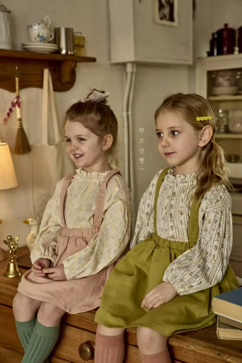 Pourenfant - Korean Children Fashion - #childofig - Madeleine Yoru Blouse - 12
