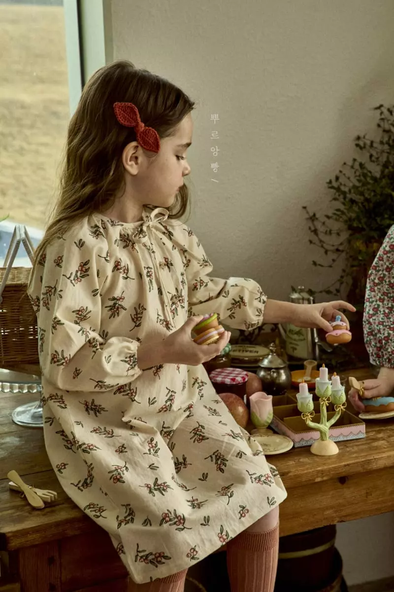 Pourenfant - Korean Children Fashion - #childofig - Acerola One-piece - 11