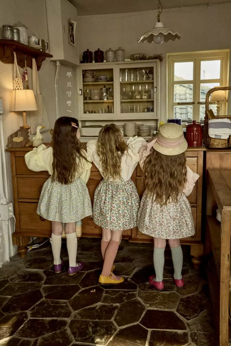 Pourenfant - Korean Children Fashion - #discoveringself - Layla Flower Skirt - 9