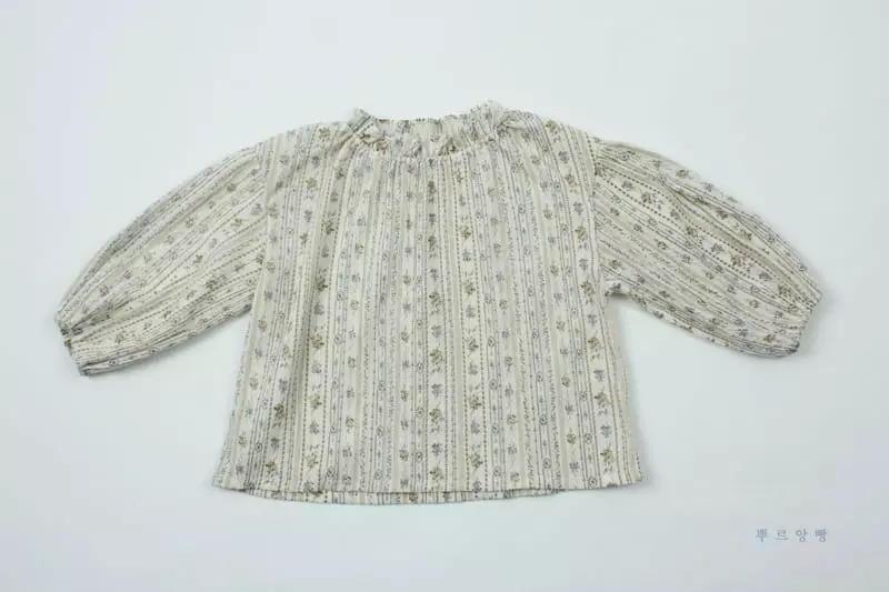 Pourenfant - Korean Children Fashion - #fashionkids - Madeleine Yoru Blouse - 4