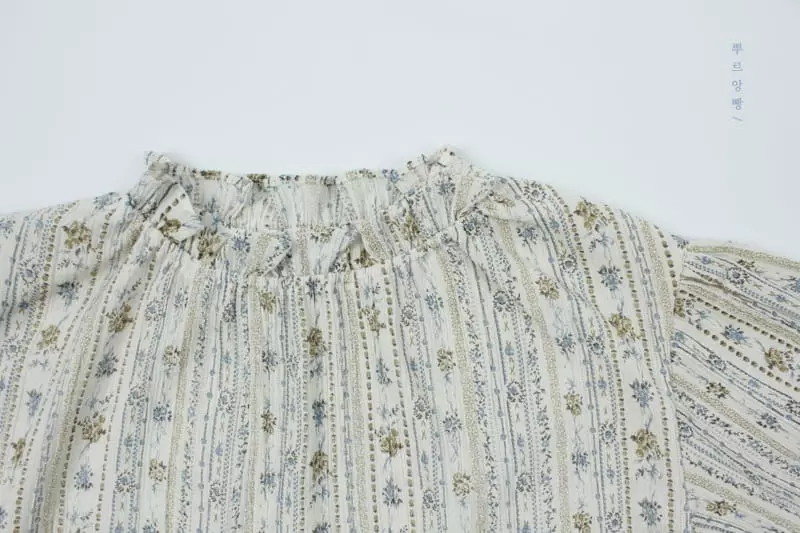 Pourenfant - Korean Children Fashion - #kidzfashiontrend - Madeleine Yoru Blouse - 6
