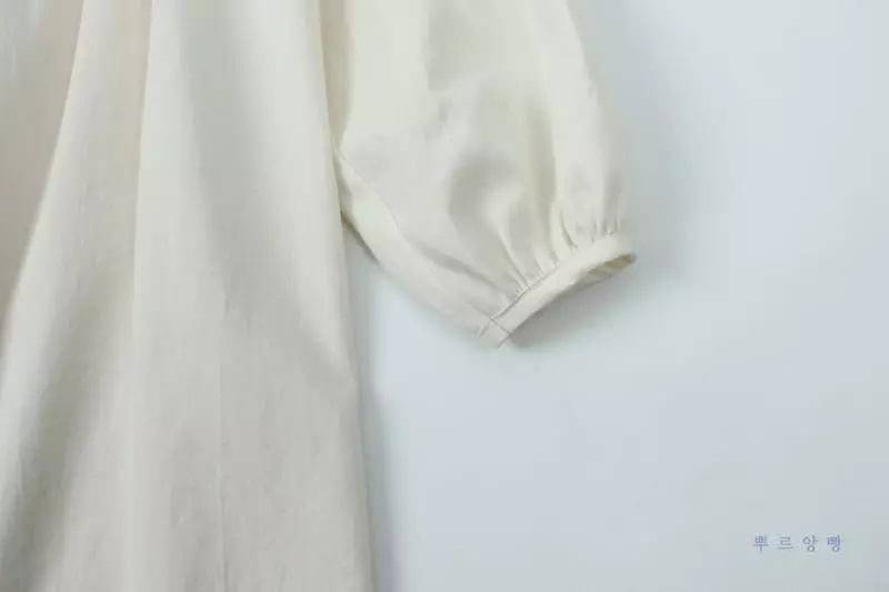Pourenfant - Korean Children Fashion - #Kfashion4kids - Rose Knit One-piece - 4