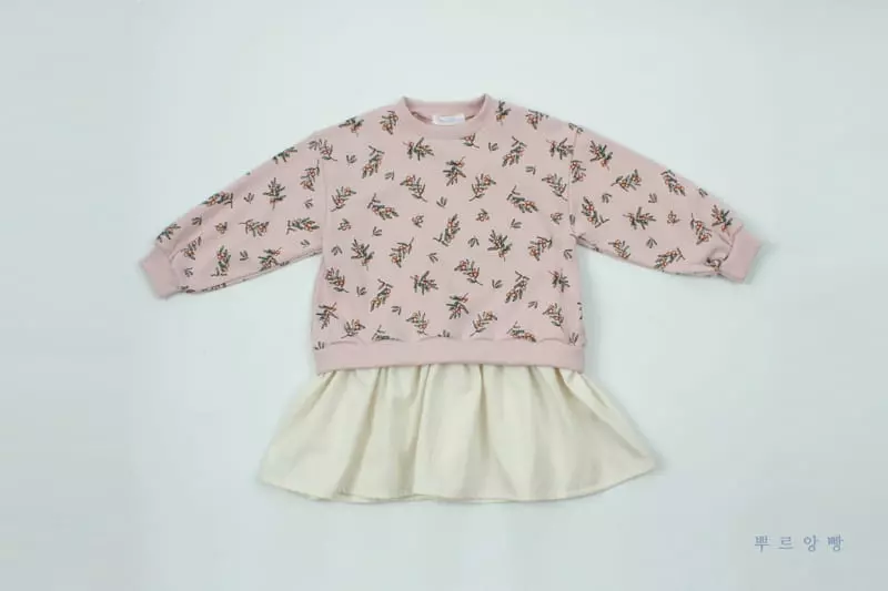 Pourenfant - Korean Children Fashion - #littlefashionista - Rora Sweatshirt One-piece - 3
