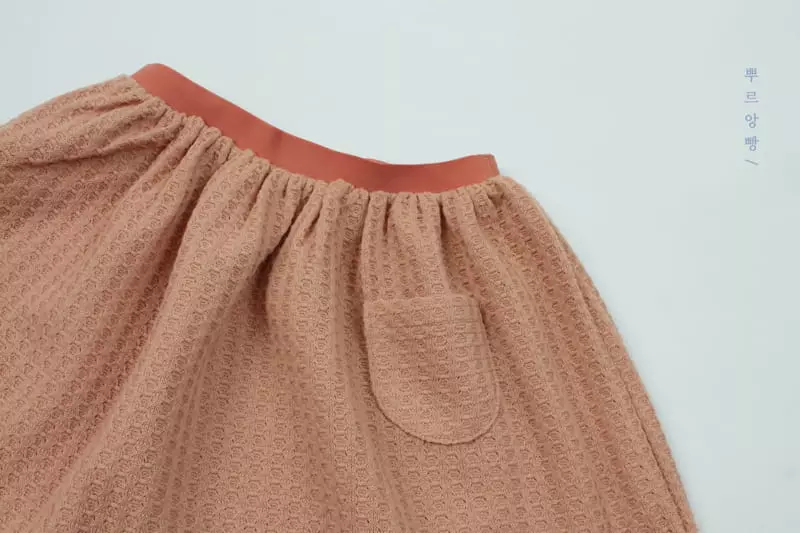 Pourenfant - Korean Children Fashion - #magicofchildhood - Maple Knit Skirt - 3