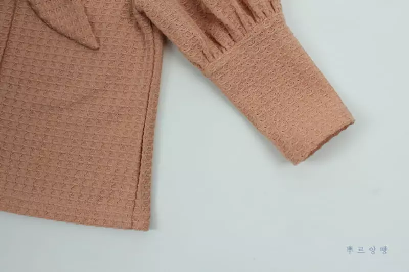 Pourenfant - Korean Children Fashion - #littlefashionista - Maple Knit Cardigan - 4