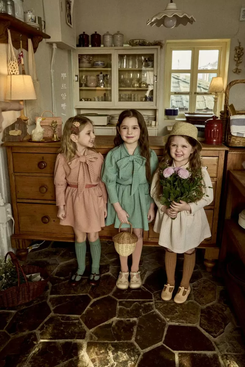 Pourenfant - Korean Children Fashion - #prettylittlegirls - Maple Knit Skirt - 5