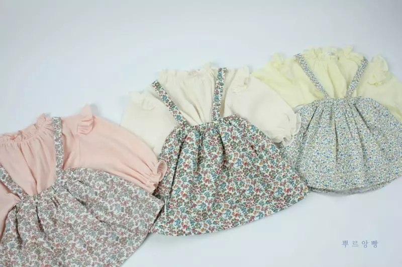 Pourenfant - Korean Children Fashion - #prettylittlegirls - Layla Flower Skirt - 2