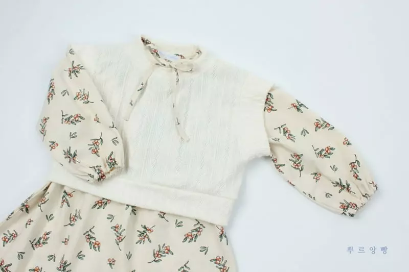 Pourenfant - Korean Children Fashion - #prettylittlegirls - Acerola One-piece - 9
