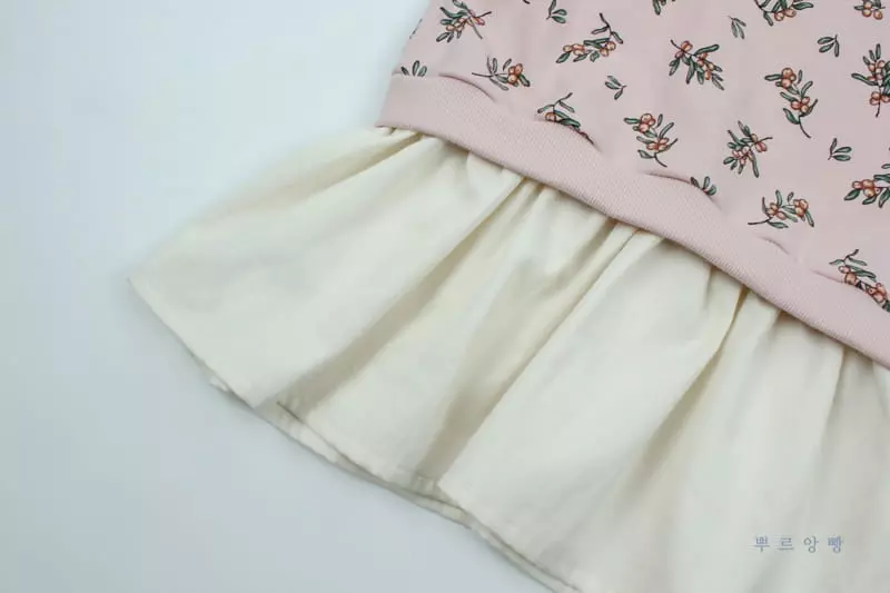 Pourenfant - Korean Children Fashion - #prettylittlegirls - Rora Sweatshirt One-piece - 6