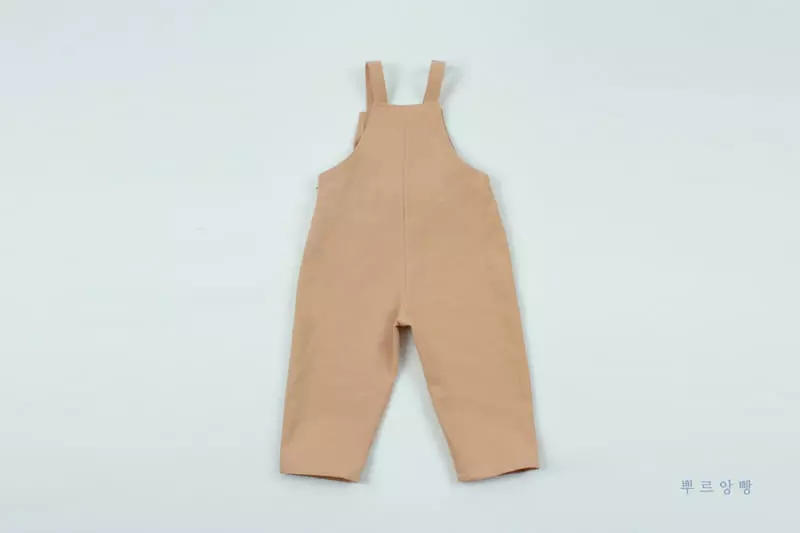 Pourenfant - Korean Children Fashion - #prettylittlegirls - Daisy Embroidery Dungarees - 7