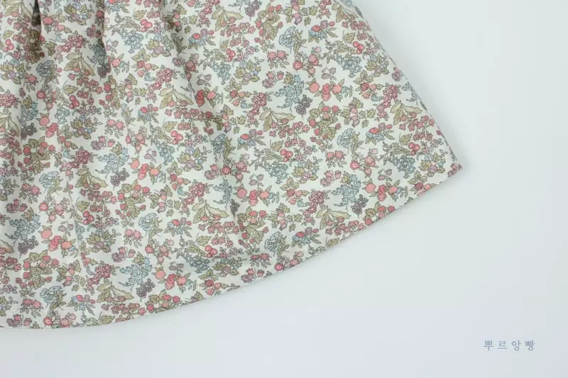 Pourenfant - Korean Children Fashion - #stylishchildhood - Layla Flower Skirt - 5