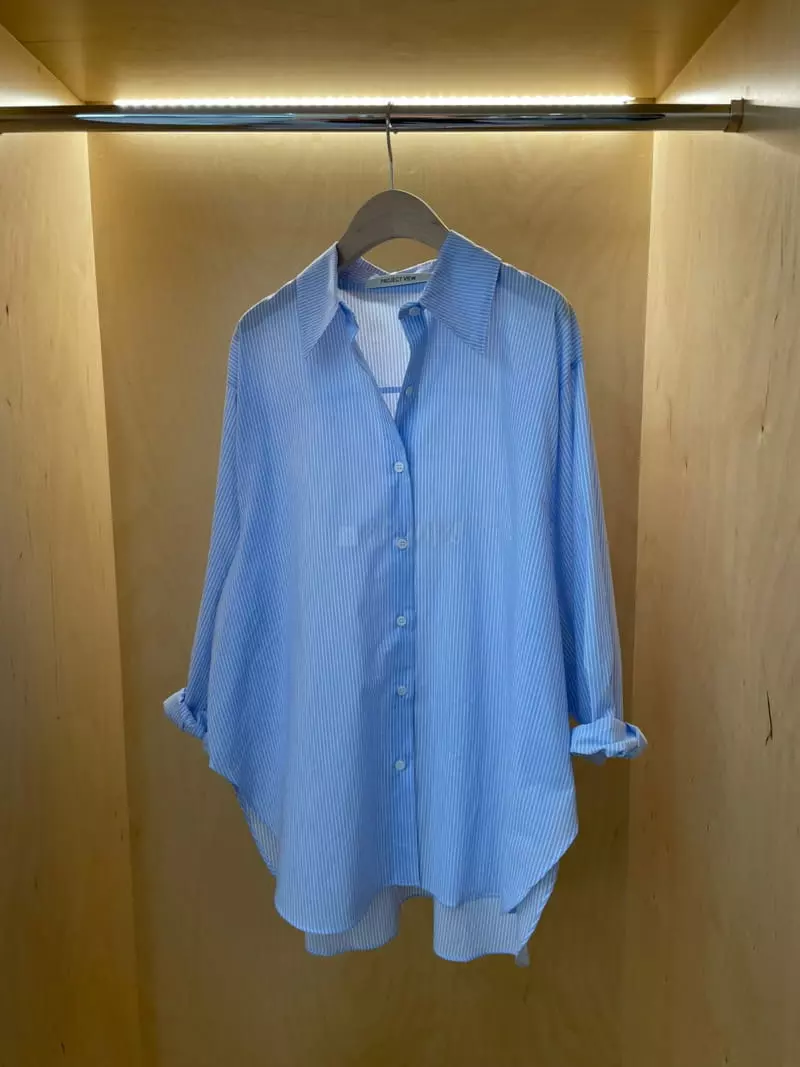 Project View - Korean Women Fashion - #momslook - Stripe Shirt - 3