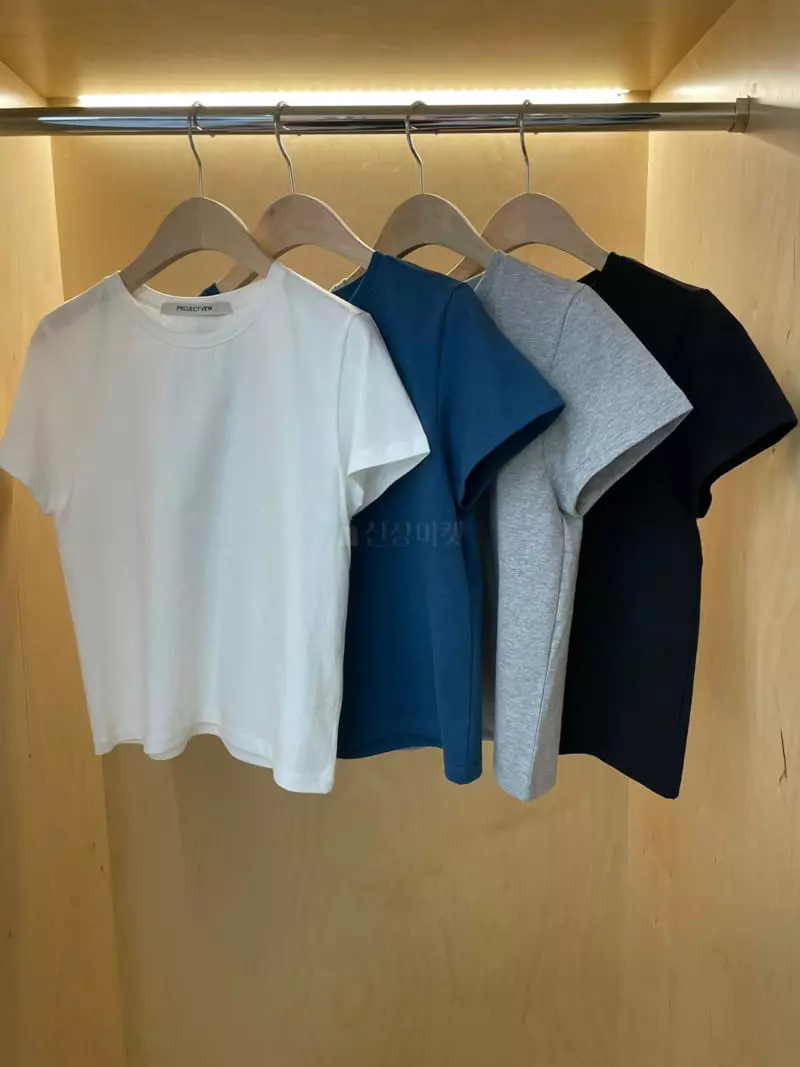 Project View - Korean Women Fashion - #momslook - Mini Tee