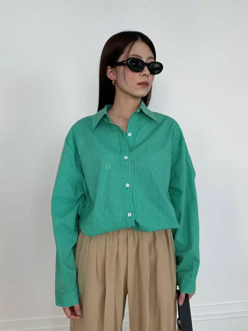Project View - Korean Women Fashion - #thatsdarling - Stripe Shirt