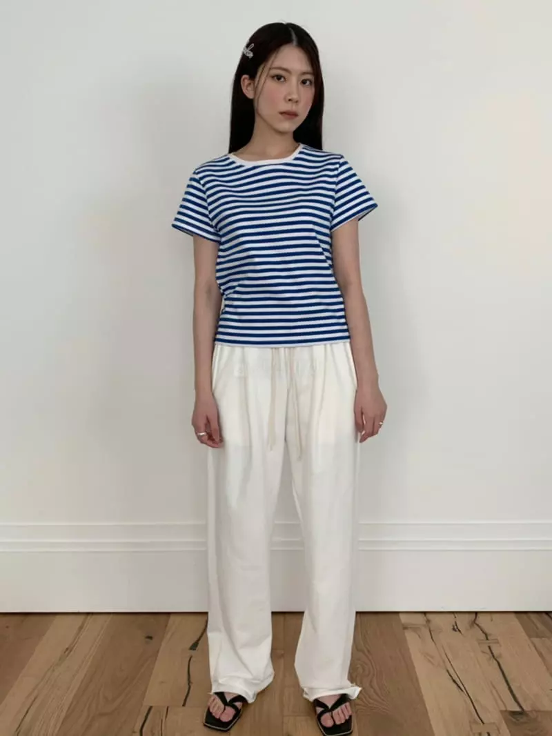 Project View - Korean Women Fashion - #womensfashion - Stripe Mini Tee - 3