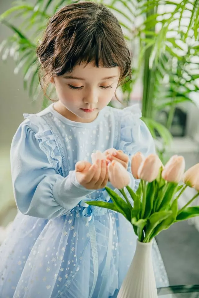 Pudding - Korean Children Fashion - #kidsshorts - Frill One-piece - 2