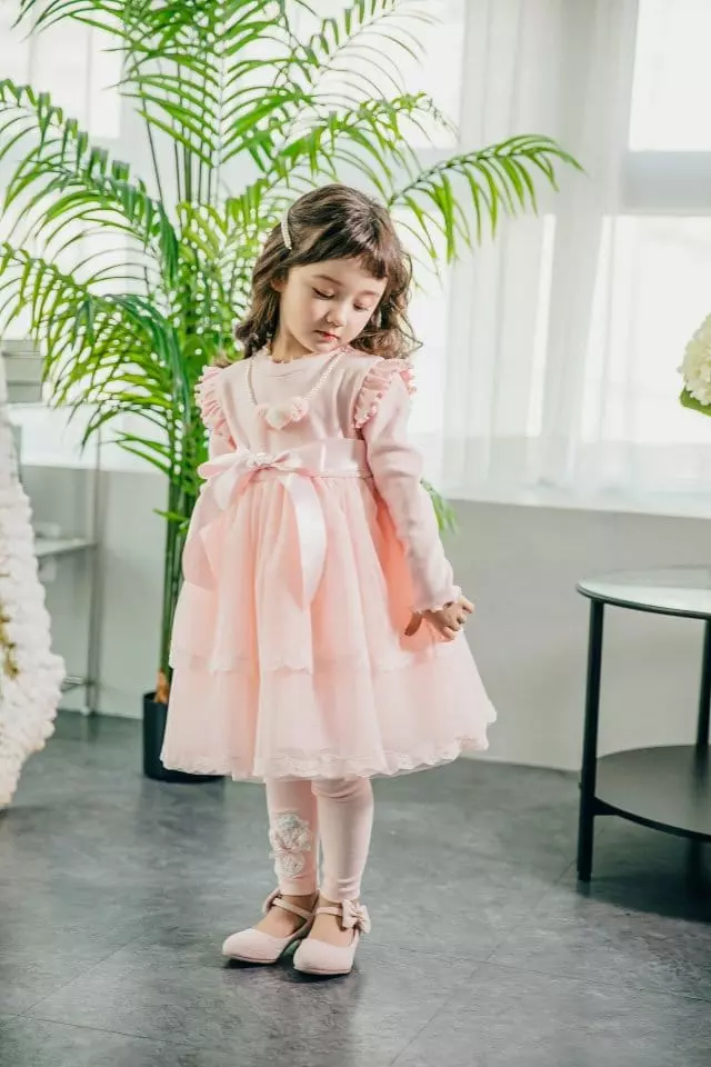 Pudding - Korean Children Fashion - #kidsstore - Necklace One-piece - 5