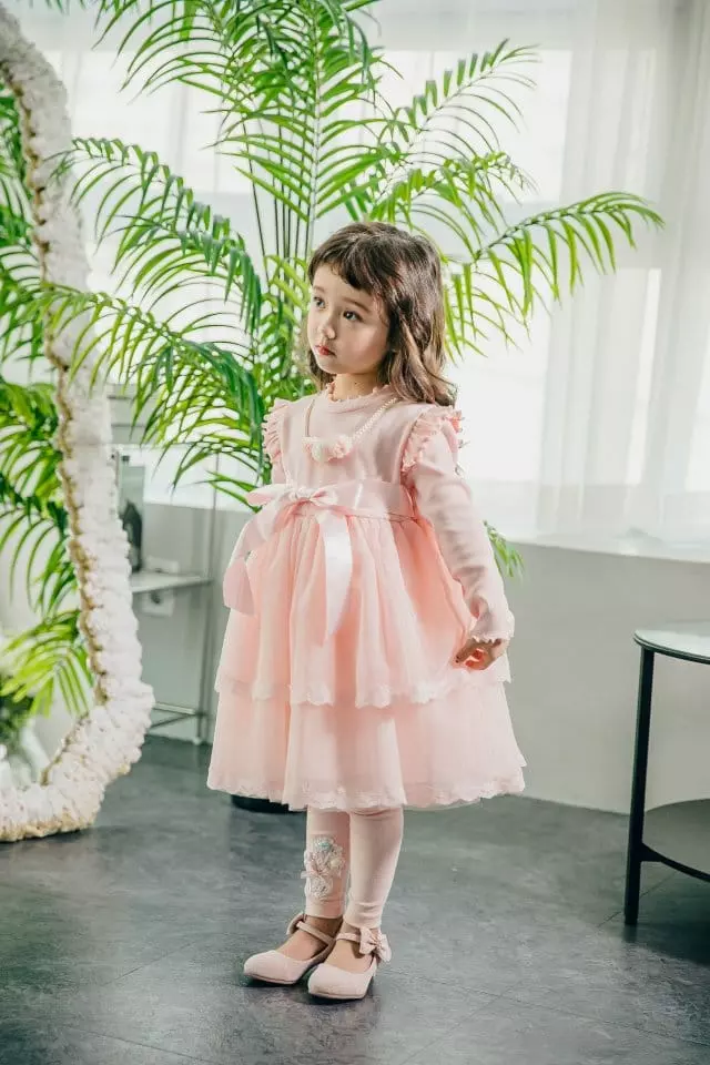 Pudding - Korean Children Fashion - #kidzfashiontrend - Necklace One-piece - 6
