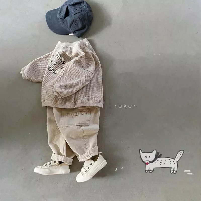 Raker - Korean Children Fashion - #childofig - Slow Fox Tee - 6