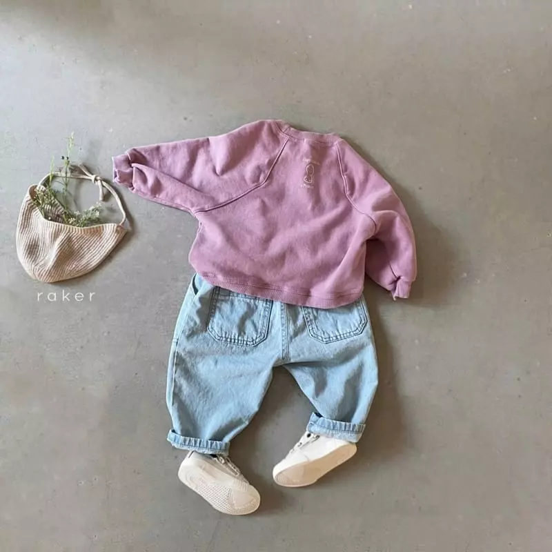 Raker - Korean Children Fashion - #childofig - Stitch Jeans - 5