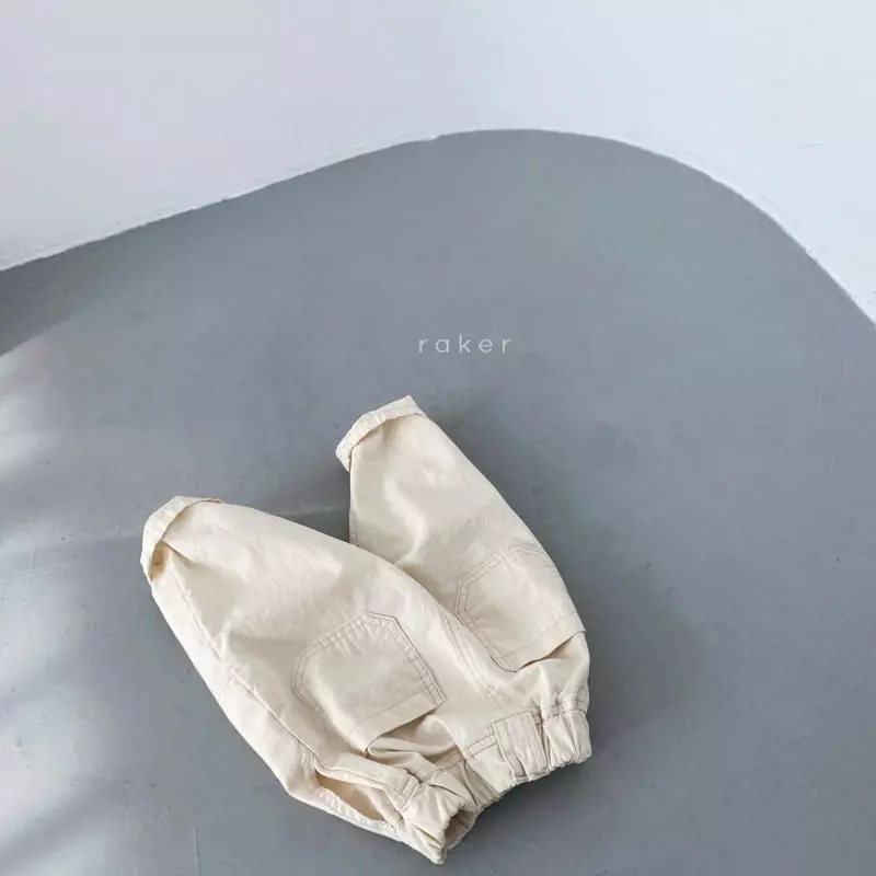 Raker - Korean Children Fashion - #childofig - Stitch Cotton Pants - 3