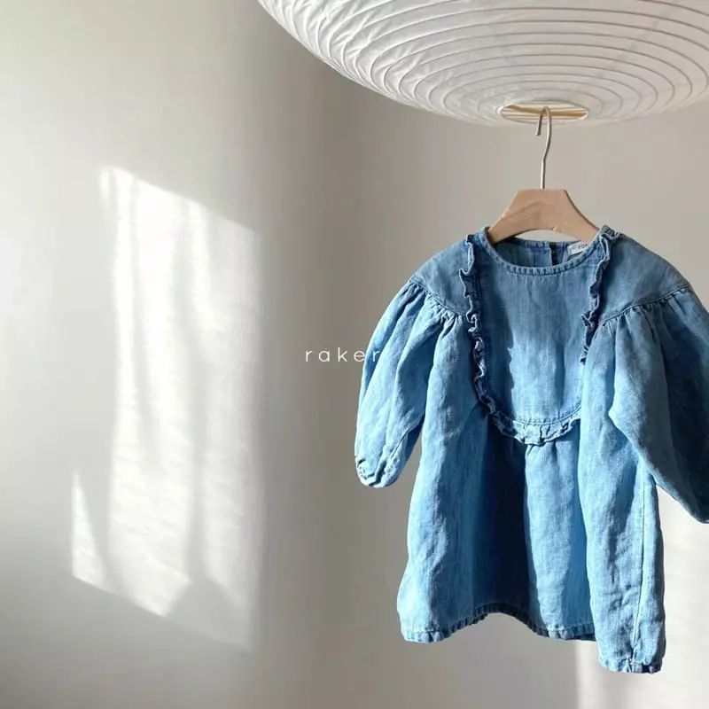 Raker - Korean Children Fashion - #childofig - Chuette Denim One-piece - 2
