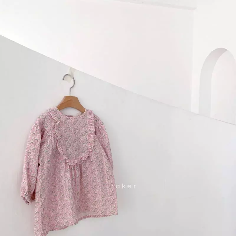 Raker - Korean Children Fashion - #childrensboutique - Chuette Flower One-piece - 3