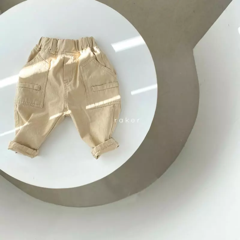 Raker - Korean Children Fashion - #childrensboutique - Triangle Jji Pants
