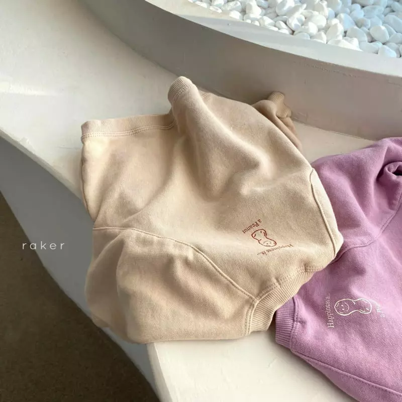Raker - Korean Children Fashion - #designkidswear - Peanut Raglan Tee - 3