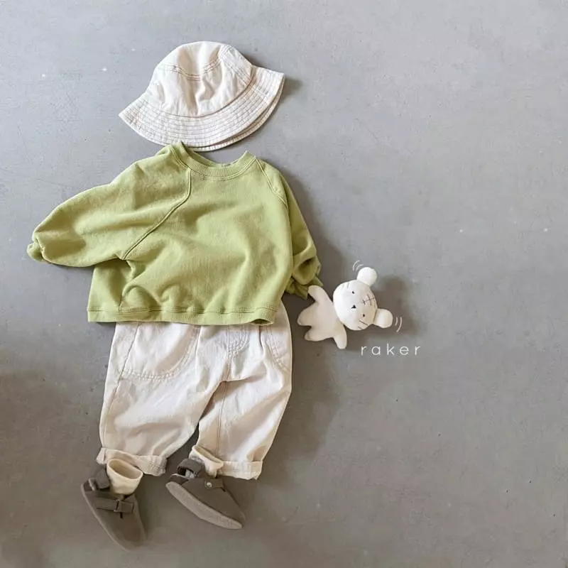 Raker - Korean Children Fashion - #discoveringself - Stitch Cotton Pants - 7