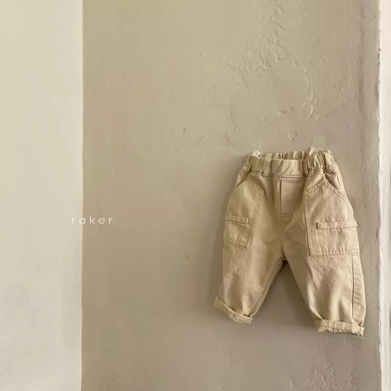 Raker - Korean Children Fashion - #discoveringself - Triangle Jji Pants - 3