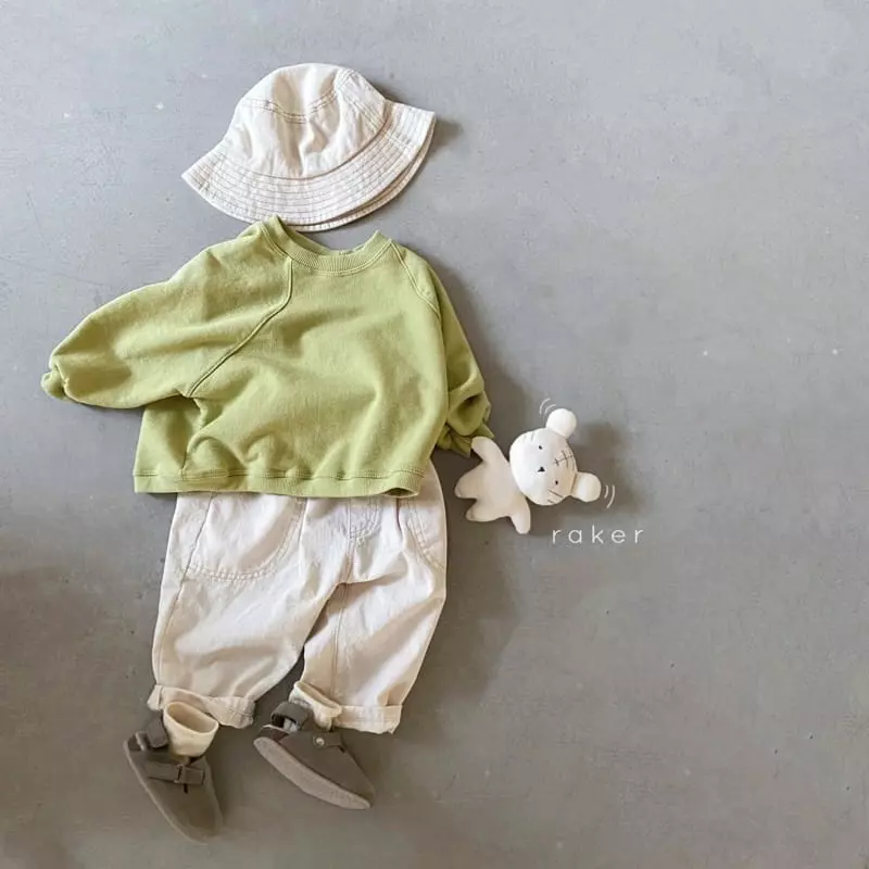 Raker - Korean Children Fashion - #designkidswear - Peanut Raglan Tee - 4
