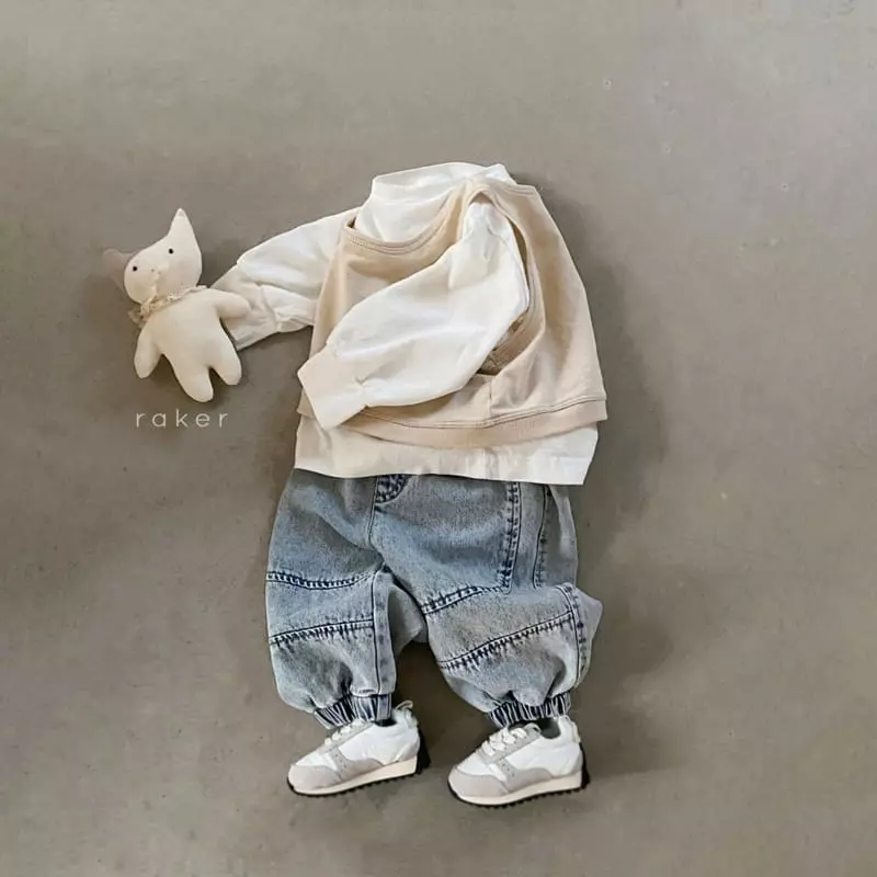 Raker - Korean Children Fashion - #fashionkids - Slit Jogger Pants - 4