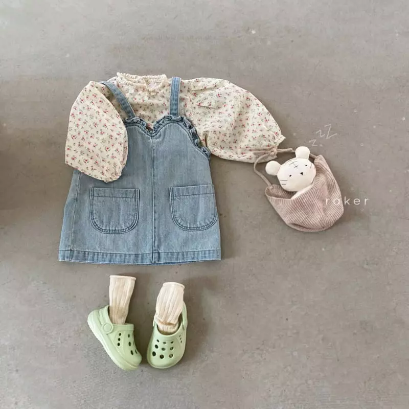 Raker - Korean Children Fashion - #fashionkids - Bon Bon Jumper Skirt - 4