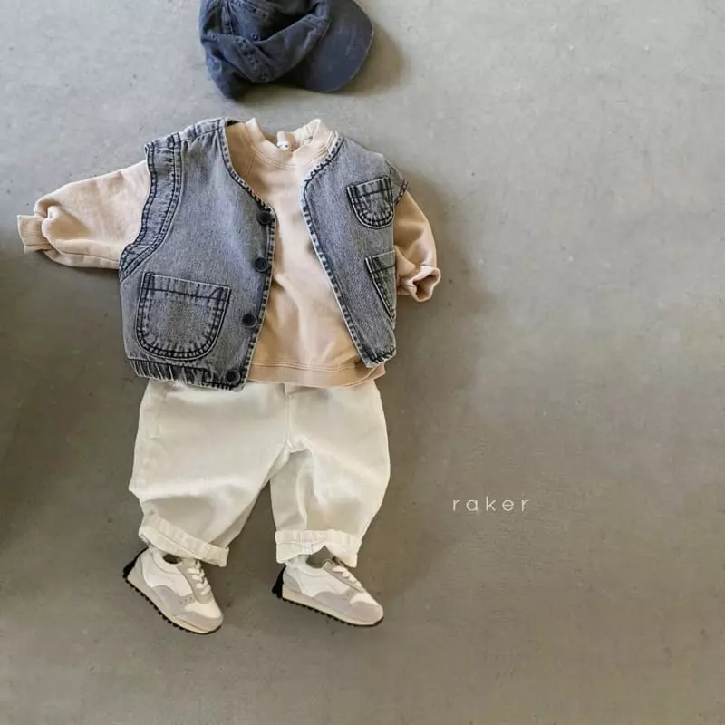 Raker - Korean Children Fashion - #kidsshorts - Peanut Raglan Tee - 6