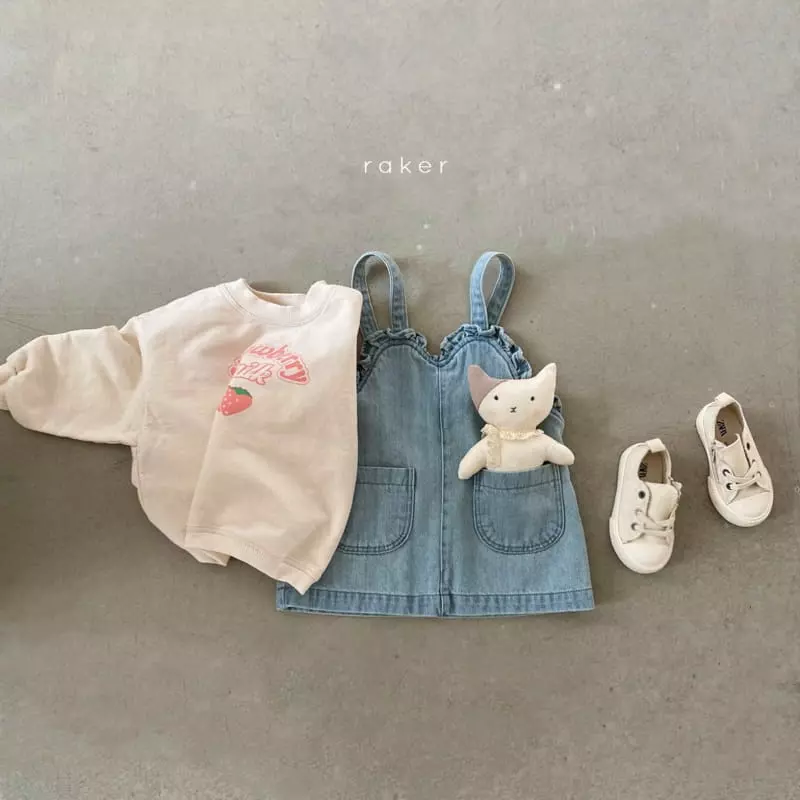 Raker - Korean Children Fashion - #kidsstore - Strawberry Tee - 6