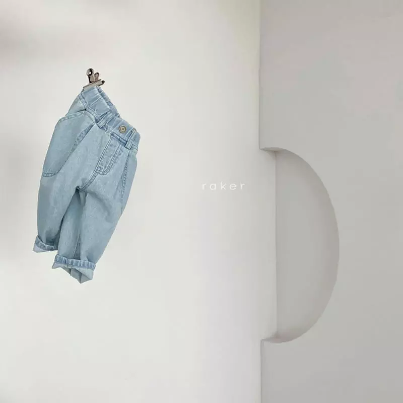 Raker - Korean Children Fashion - #magicofchildhood - Stitch Jeans