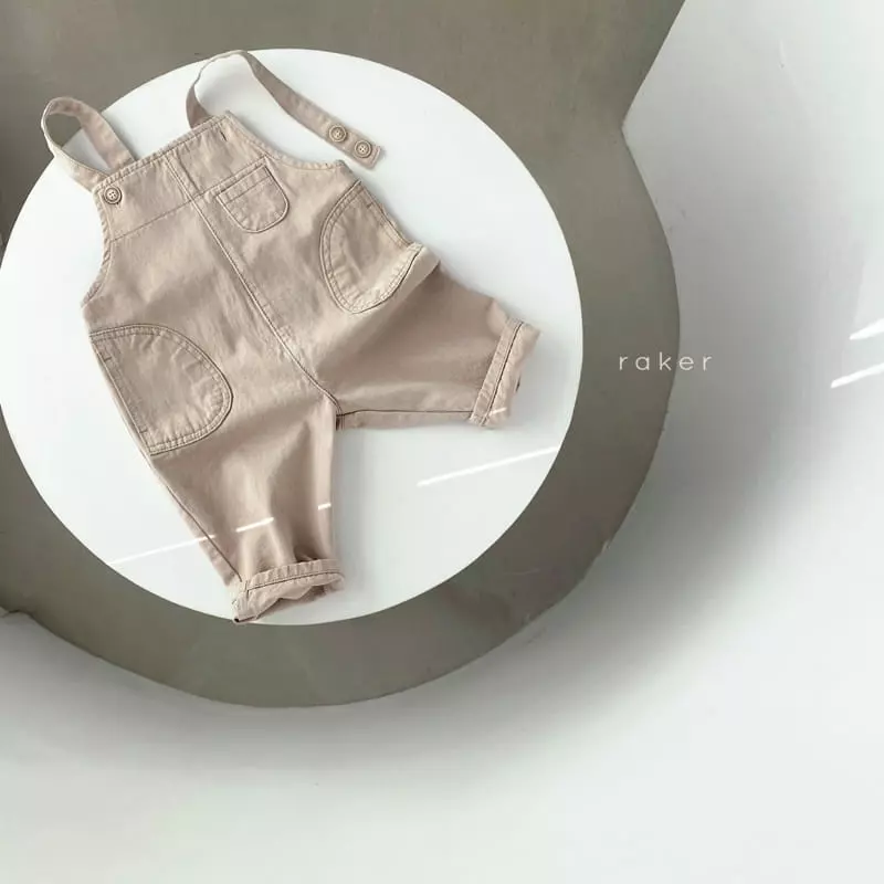 Raker - Korean Children Fashion - #prettylittlegirls - Half Overall Pants