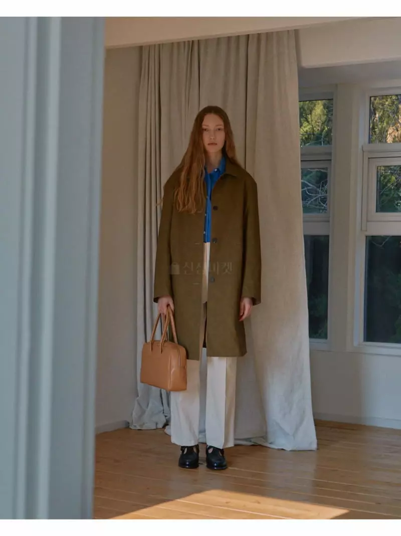 Refleur - Korean Women Fashion - #momslook - Leather Trench Coat - 2