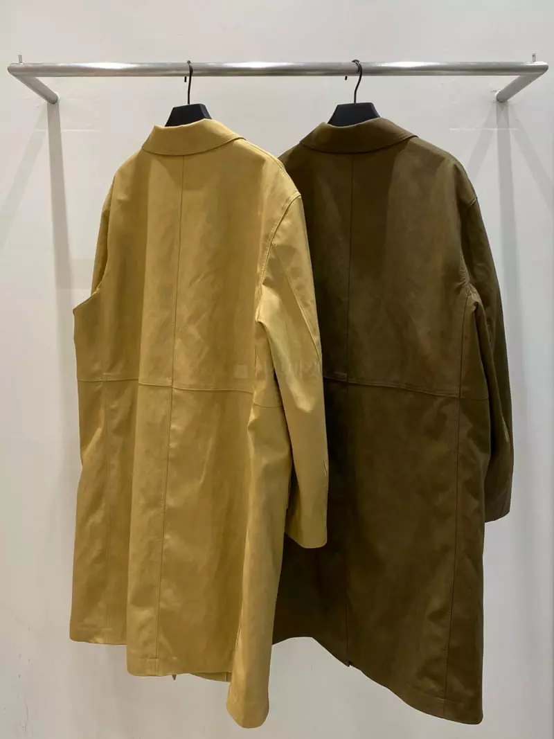 Refleur - Korean Women Fashion - #womensfashion - Leather Trench Coat - 4