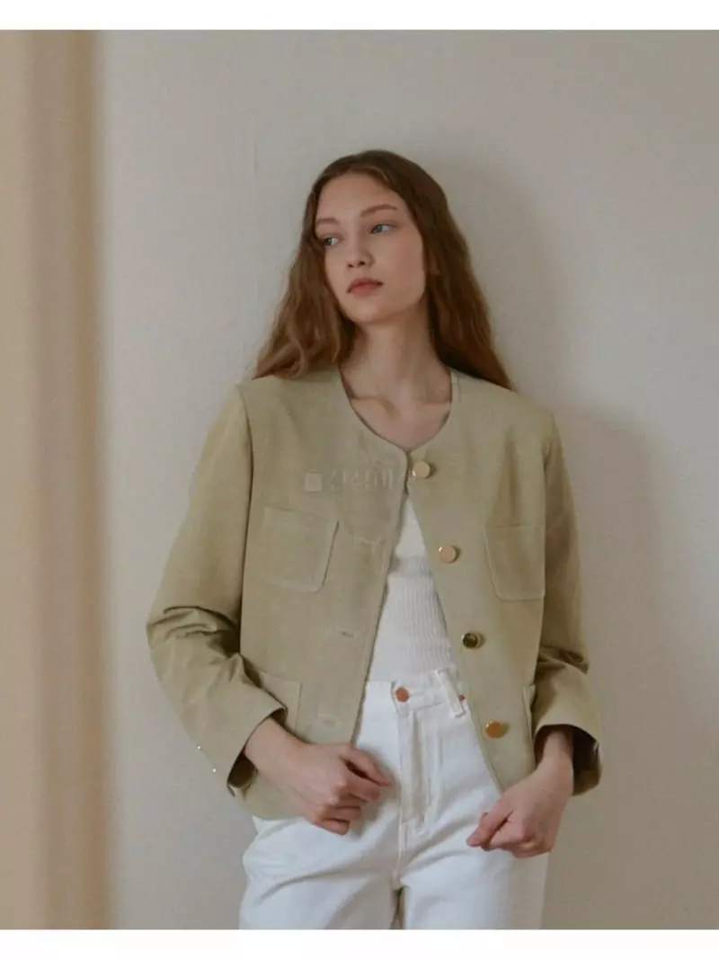 Refleur - Korean Women Fashion - #romanticstyle - Real Swede Tweed Jacket