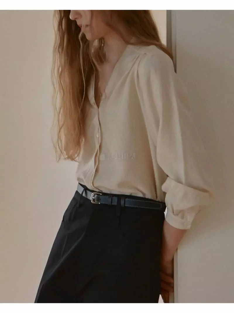 Refleur - Korean Women Fashion - #romanticstyle - Stitch Belt - 4