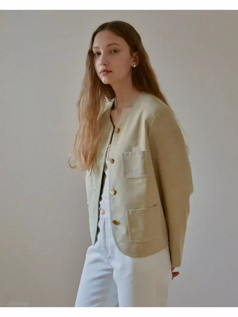 Refleur - Korean Women Fashion - #shopsmall - Real Swede Tweed Jacket - 2