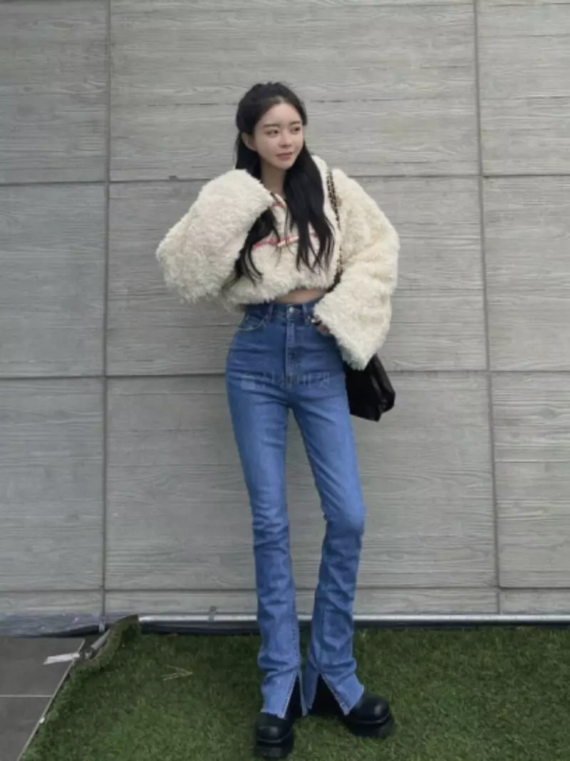 Remood - Korean Women Fashion - #momslook - Super High-waist Pants