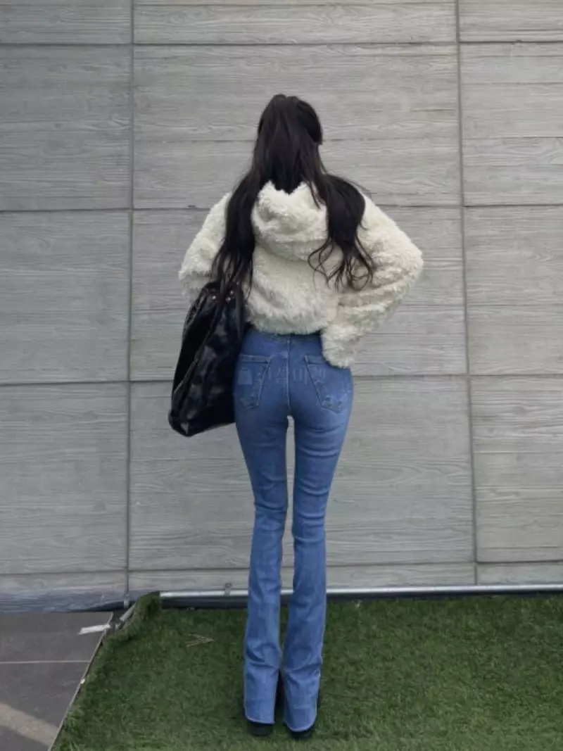 Remood - Korean Women Fashion - #momslook - Super High-waist Pants - 3