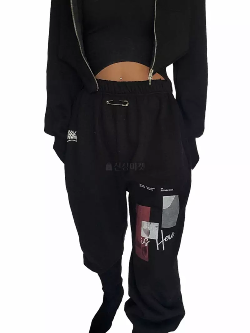 Remood - Korean Women Fashion - #momslook - Jogger Pants - 3
